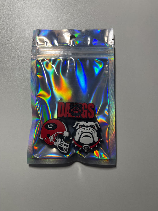 Georgia Dawgs Jibbitz (For Crocs)