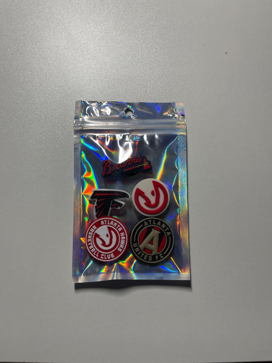 Atlanta Sport Team Jibbitz (For Crocs)