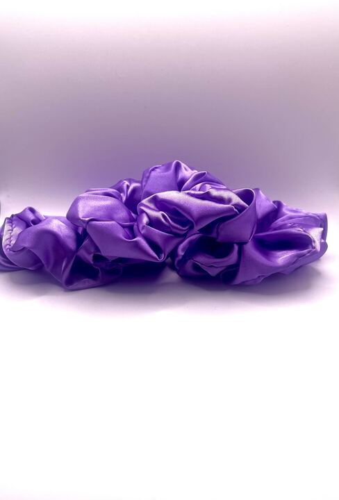 Lavender Luxe (Satin Scrunchies)
